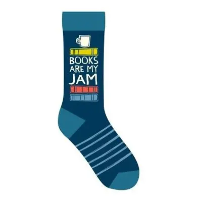 Books Are My Jam Socks - Publisher, Gibbs Smith