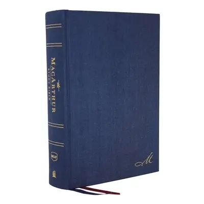 NKJV, MacArthur Study Bible, 2nd Edition, Cloth over Board, Blue, Comfort Print