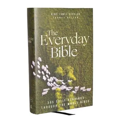 KJV, The Everyday Bible, Hardcover, Red Letter, Comfort Print - Thomas Nelson