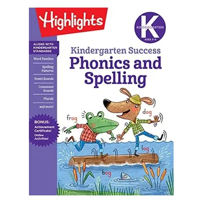 Kindergarten Phonics and Spelling Learning Fun Workbook