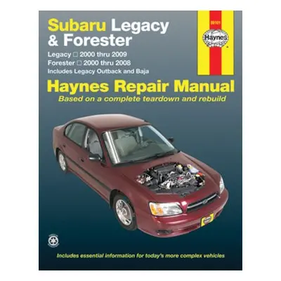 Subaru Legacy a Forester covering Legacy (2000-2009) a Forester (2000-2008), inc. Legacy Outback