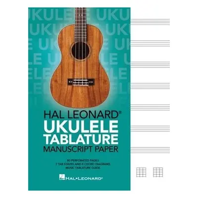 Hal Leonard Ukulele Tablature Manuscript Paper