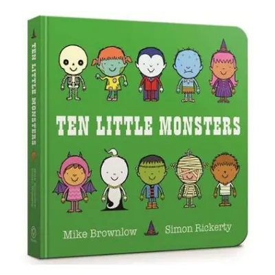 Ten Little Monsters Board Book - Brownlow, Mike