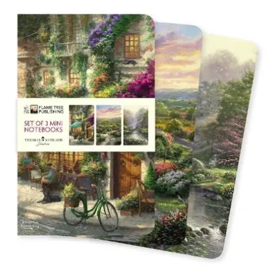 Thomas Kinkade Set of 3 Mini Notebooks