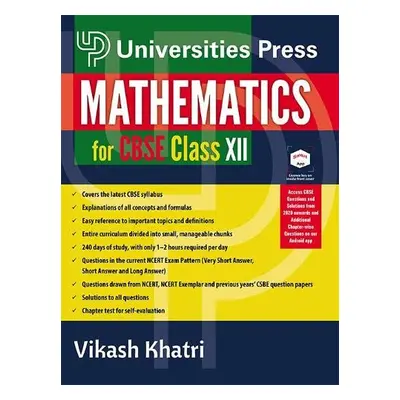 Mathematics for CBSE Class XII - Khatri, Vikash