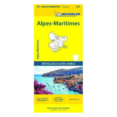 Alpes-Maritimes - Michelin Local Map 341 - Michelin