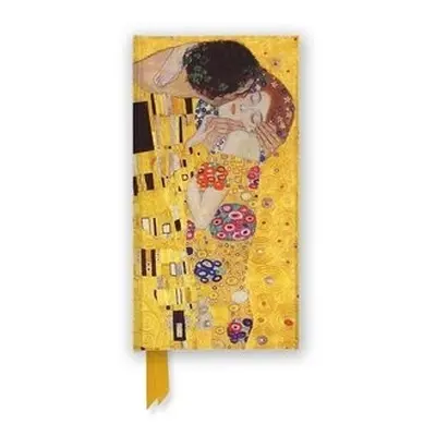 Gustav Klimt: The Kiss (Foiled Slimline Journal)