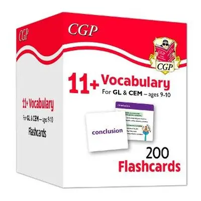 11+ Vocabulary Flashcards for Ages 9-10 - Pack 1 - CGP Books