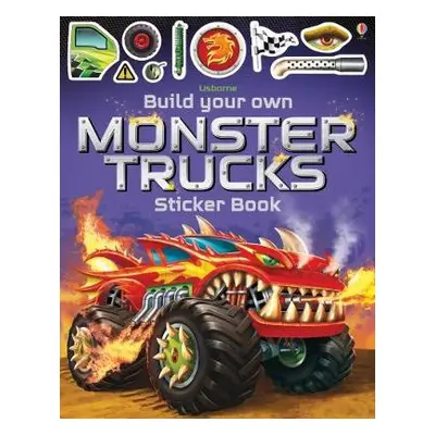 Build Your Own Monster Trucks Sticker Book - Tudhope, Simon