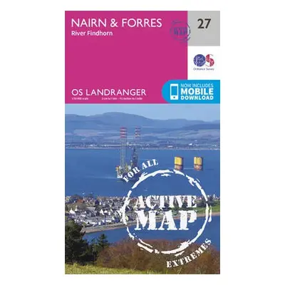 Nairn a Forres, River Findhorn - Ordnance Survey