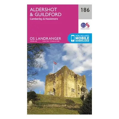 Aldershot a Guildford, Camberley a Haslemere - Ordnance Survey