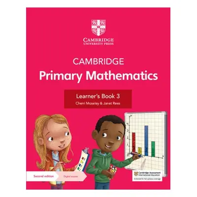 Cambridge Primary Mathematics Learner's Book 3 with Digital Access (1 Year) - Moseley, Cherri a 