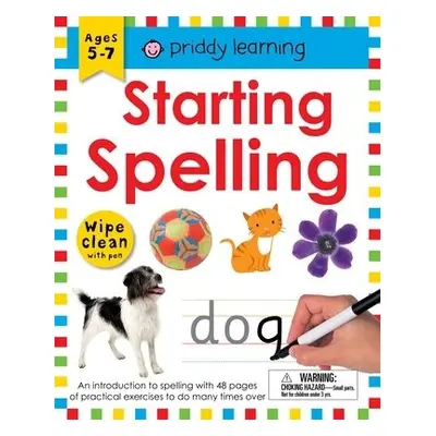 Wipe Clean Workbook: Starting Spelling - Priddy, Roger