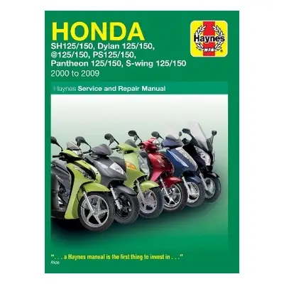 Honda 125 Scooters (SH, SES, NES, PES a FES 125) (00 - 09) - Coombs, Matthew