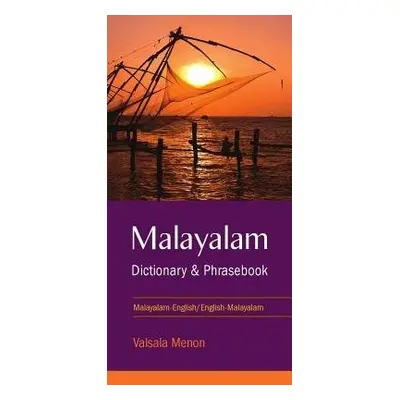 Malayalam-English/English-Malayalam Dictionary a Phrasebook - Menon, Vasala