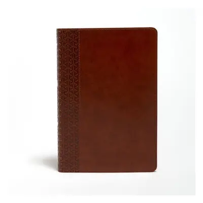 KJV Everyday Study Bible, British Tan LeatherTouch - CSB Bibles by Holman, CSB Bibles by Holman