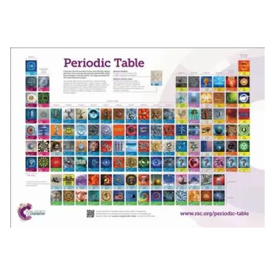 RSC Periodic Table Wallchart, A0 - Robertson, Murray (Visual Elements, UK)