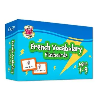 French Vocabulary Flashcards for Ages 7-9 (with Free Online Audio) - CGP Books