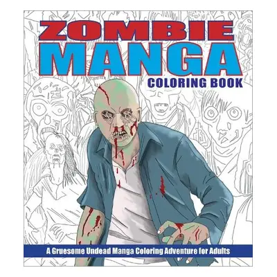 Zombie Manga Coloring Book - PaperPlanitStudios