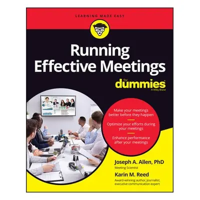 Running Effective Meetings For Dummies - Allen, Joseph A. a Reed, Karin M.