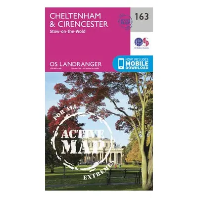 Cheltenham a Cirencester, Stow-on-the-Wold - Ordnance Survey