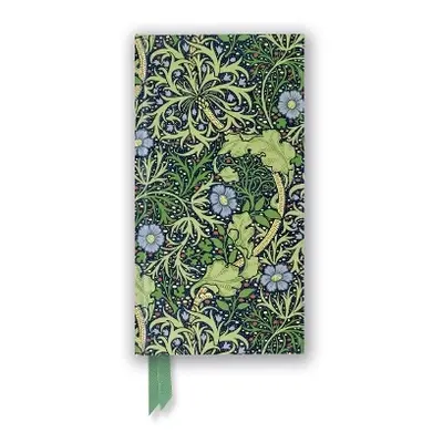 William Morris: Seaweed (Foiled Slimline Journal)