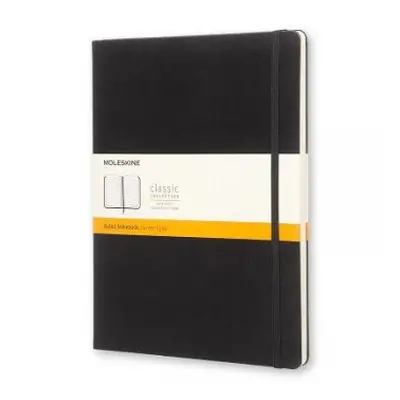 Moleskine Extra Large Ruled Notebook Hard Black - Moleskine