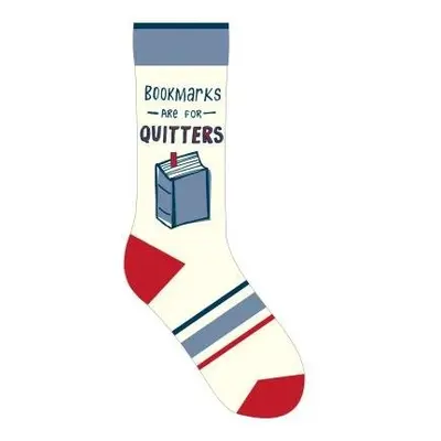 Bookmarks Are for Quitters Socks - Publisher, Gibbs Smith