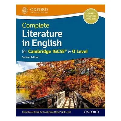 Complete Literature in English for Cambridge IGCSE® a O Level - Pedroz, Mark