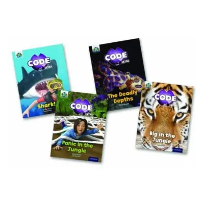 Project X CODE Extra: Green Book Band, Oxford Level 5: Jungle Trail and Shark Dive, Mixed Pack o