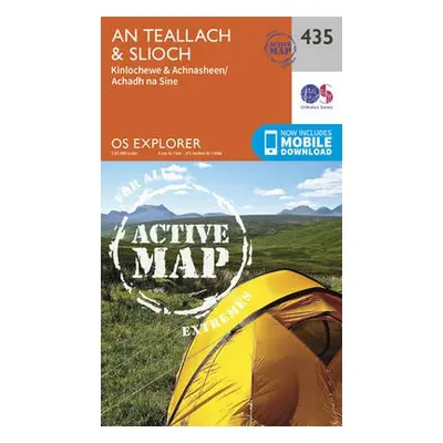 Teallach and Slioch - Ordnance Survey