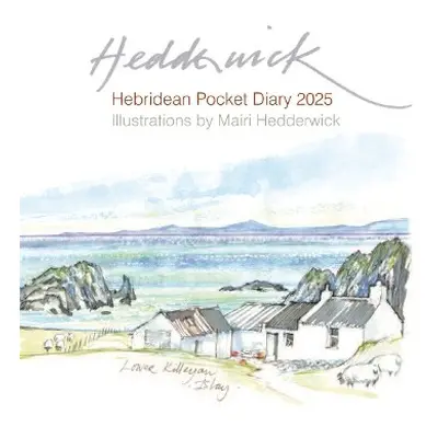 Hebridean Pocket Diary 2025 - Hedderwick, Mairi