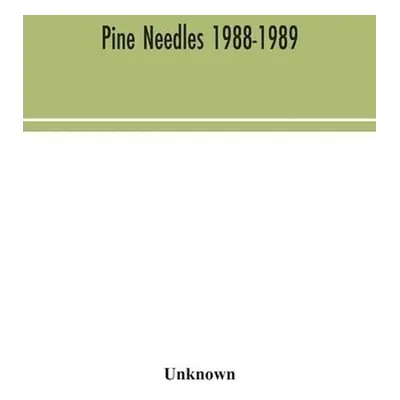 Pine needles 1988-1989