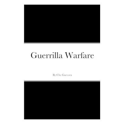 Guerrilla Warfare Large Print - Guevara, Che