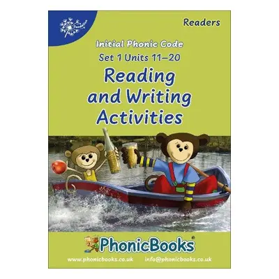 Phonic Books Dandelion Readers Reading and Writing Activities Set 1 Units 11-20 - Phonic Books