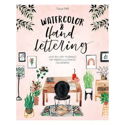 Watercolor a Hand Lettering - PoLtl, Tanja (Author)