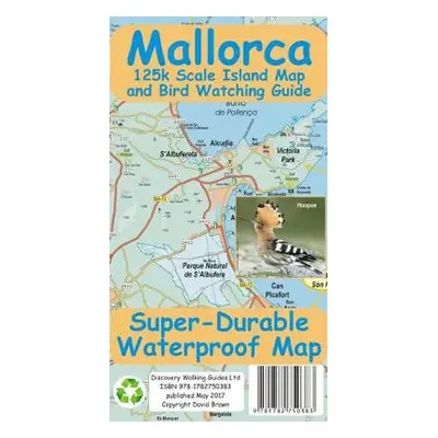 Mallorca Super Durable Map and Bird Watching Guide