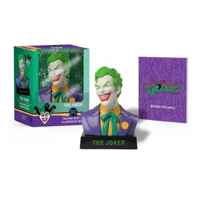 Joker Talking Bust and Illustrated Book - Manning, Matthew K.