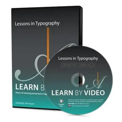 Lessons in Typography Learn by Video - Krause, Jim