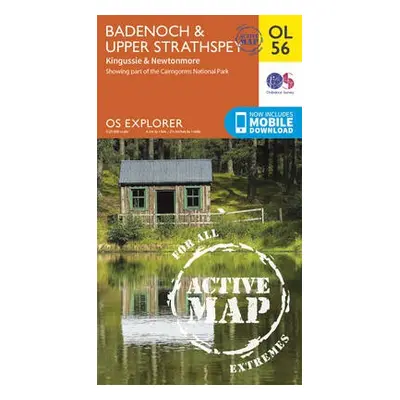 Badenoch a Upper Strathspey, Kingussie a Newtonmore - Ordnance Survey