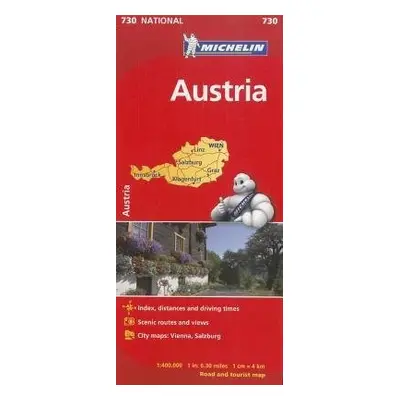 Austria - Michelin National Map 730 - Michelin