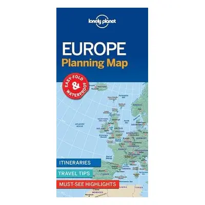 Lonely Planet Europe Planning Map - Lonely Planet