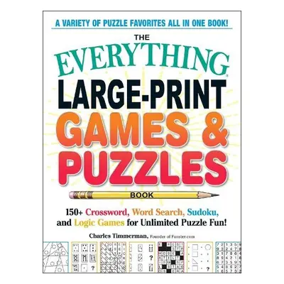 Everything Large-Print Games a Puzzles Book - Timmerman, Charles