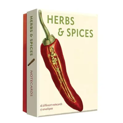 Herbs and Spices Detailed Notecard Set - Editors of Abbeville Press