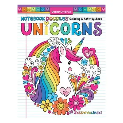 Notebook Doodles Unicorns - Volinski, Jess