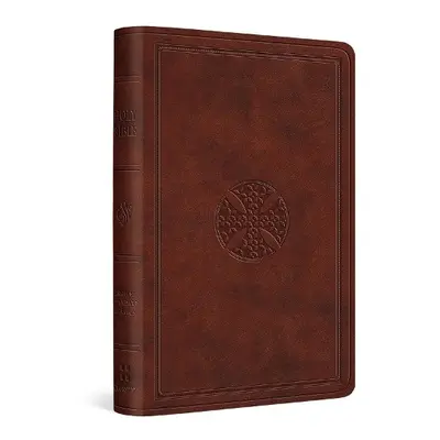 ESV Value Compact Bible (TruTone, Chestnut, Mosaic Cross Design)