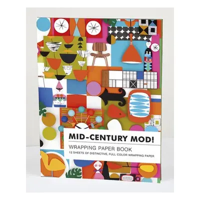 Mid-Century Mod! Wrapping Paper Book