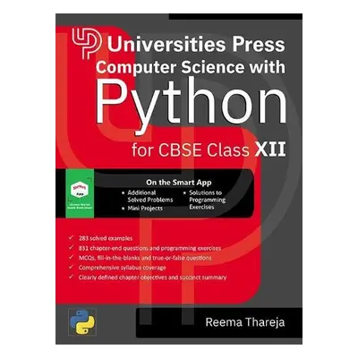 Computer Science with Python for CBSE Class XII - Thareja, Reema