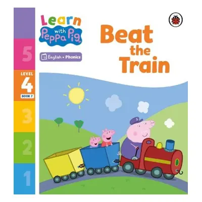 Learn with Peppa Phonics Level 4 Book 7 – Beat the Train (Phonics Reader) - Peppa Pig