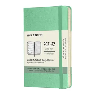 Moleskine 2022 18-Month Weekly Pocket Hardcover Notebook